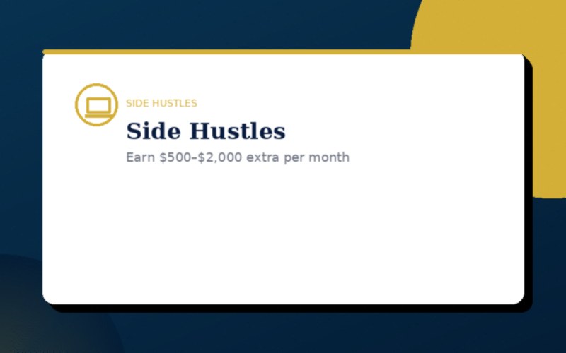 Side hustle work